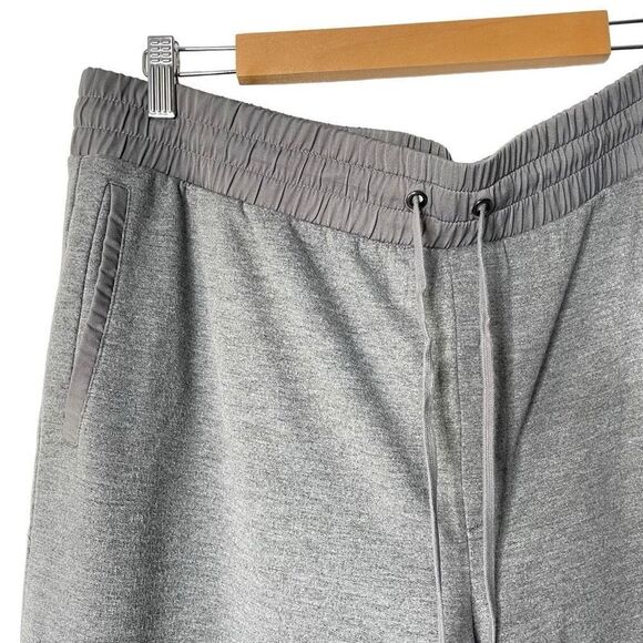 Banana Republic Drawstring tapered pants Gray Sz L - Picture 2 of 5